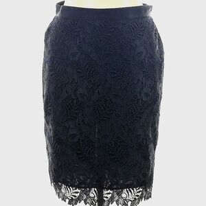 Ann Taylor NWT Size 14 Lace Sheath Knee Length Skirt